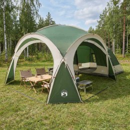 NAMIOT BOCZNY ZIELONY 410X410X250CM POLIESTER I STAL