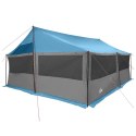 NAMIOT RODZINNY NIEBIESKI 600X400X268CM POLIESTER I STAL