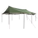 NAMIOT RODZINNY ZIELONY 600X400X268CM POLIESTER I STAL