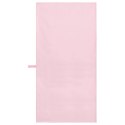 VidaXL Ręczniki Sportowe 2 pcs Różowy 100 x 50 cm Poliester i poliamid