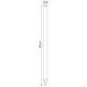 VidaXL Słupki ogrodzeniowe 12 szt. zielony 150 cm Lite drewno sosnowe