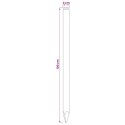 VidaXL Słupki ogrodzeniowe 15 szt. zielony 100 cm Lite drewno sosnowe