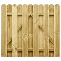 BRAMA OGRODOWA 100 X 100 CM LITE DREWNO SOSNOWE ZIELONY