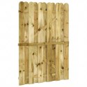 BRAMA OGRODOWA 100 X 150 CM LITE DREWNO SOSNOWE ZIELONY