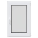 VidaXL Okno piwniczne RISOR 60 x 90 cm PVC i szkło Biały