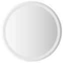 VidaXL Lustro łazienkowe z LED, okrągłe, 60 cm