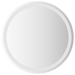 VidaXL Lustro łazienkowe z LED, okrągłe, 60 cm