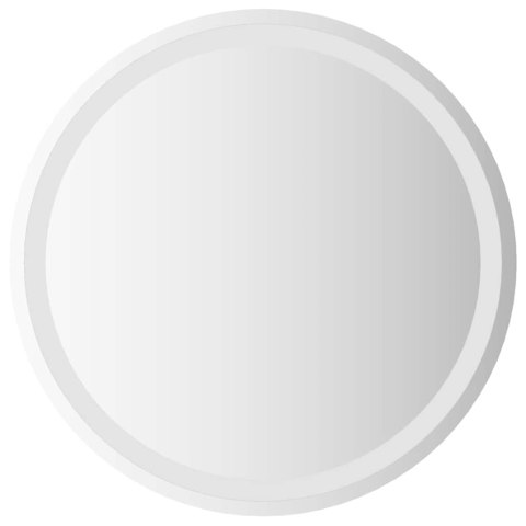 VidaXL Lustro łazienkowe z LED, okrągłe, 60 cm
