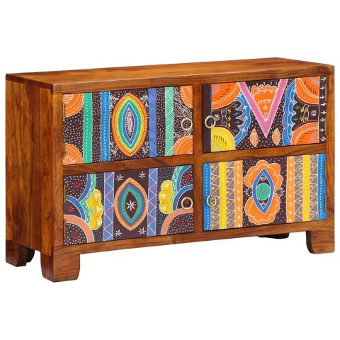 SZAFKA NA BUTY 90 X 35 X 55 CM LITE DREWNO AKACJI BRĄZOWY