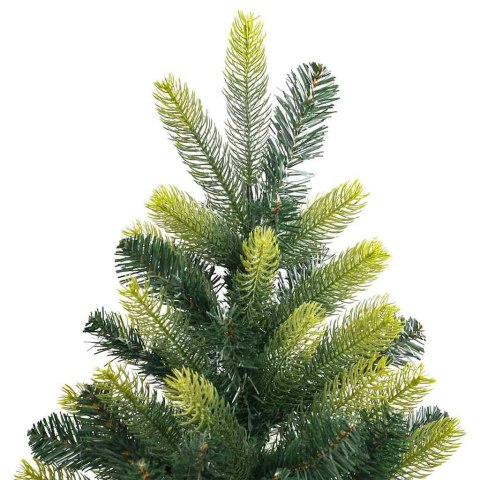 VidaXL Sztuczna Choinka Składana na Święta 300 LED Zielony 210 cm