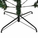 VidaXL Sztuczna Choinka Składana na Święta 300 LED Zielony 210 cm