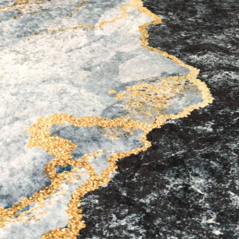 VidaXL Dywan z możliwością prania, kolorowy, 80x300 cm