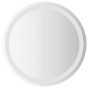 VidaXL Lustro łazienkowe z LED, okrągłe, 50 cm