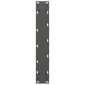 VidaXL Nogi do stołu barowego w kształcie litery U 2 szt. Antracyt 50x(90-91) cm Stal