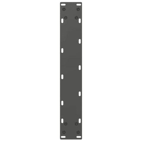 VidaXL Nogi do stołu barowego w kształcie litery U 2 szt. Antracyt 50x(90-91) cm Stal