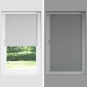 VidaXL Roleta zaciemniająca czarny 145x130cm Szerokość tkaniny 141,6cm