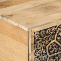 STOLIK KAWOWY 80X50X40CM LITE DREWNO MANGO