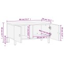 STOLIK KAWOWY 80X50X40CM LITE DREWNO MANGO