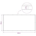 EKRAN PRYWATNOŚCI BALKONOWEJ 150X300CM TKANINA Z POWŁOKĄ PU