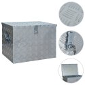 ALUMINIOWA SKRZYNIA NARZĘDZIOWA NA DYSZEL PRZYCZEPKI Z ZAMKIEM 61X43X45,5CM