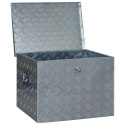 ALUMINIOWA SKRZYNIA NARZĘDZIOWA NA DYSZEL PRZYCZEPKI Z ZAMKIEM 61X43X45,5CM