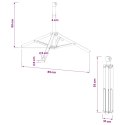 STOJAK NA PARASOL BIAŁY STAL DLA 25-32MM SŁUP