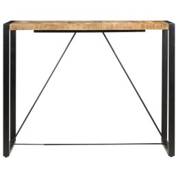 STOLIK BAROWY 140X70X110CM LITE DREWNO MANGO