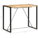 STOLIK BAROWY 140X70X110CM LITE DREWNO MANGO