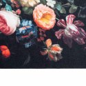 VidaXL Dywan kuchenny Czarny 300 x 60 cm Aksamit