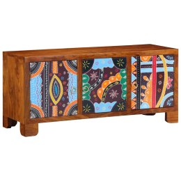 VidaXL Ławka na buty Miodowy brąz 100 x 35 x 45 cm Drewno Akacjowe