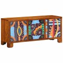 VidaXL Ławka na buty Miodowy brąz 100 x 35 x 45 cm Drewno Akacjowe