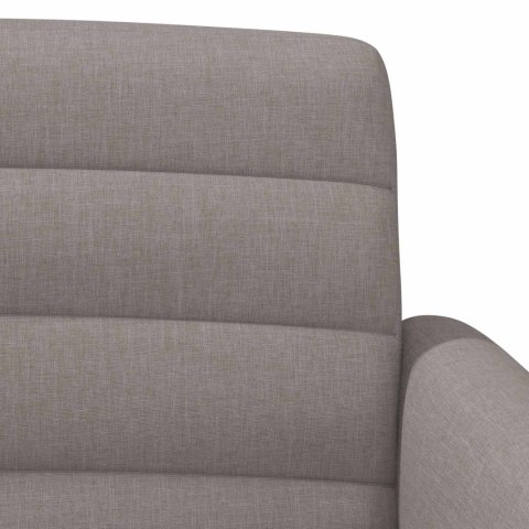VidaXL Sofa dwuosobowa z guzikowym pikowaniem Ciemnoszary tkanina
