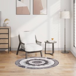 VidaXL Dywan z możliwością prania, 120 cm, kolorowy, antypoślizgowy