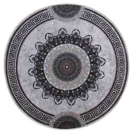 VidaXL Dywan z możliwością prania, 120 cm, kolorowy, antypoślizgowy