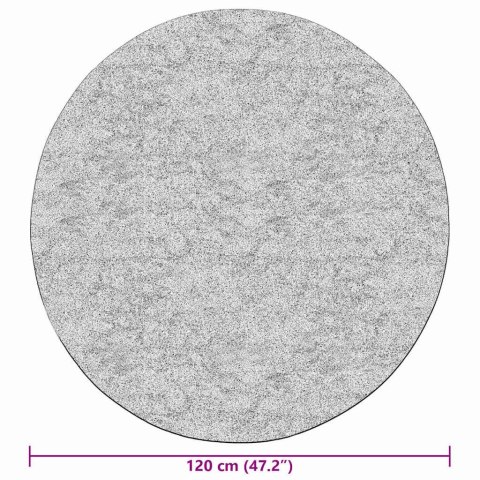 VidaXL Dywan z możliwością prania, 120 cm, kolorowy, antypoślizgowy