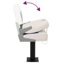VidaXL Fotel do łodzi z obrotową o 360° podstawą