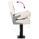 VidaXL Fotel do łodzi z obrotową o 360° podstawą