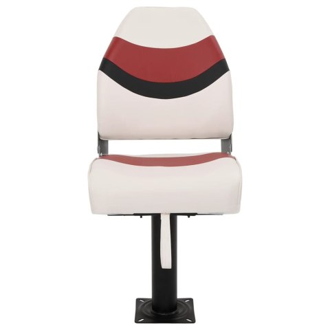 VidaXL Fotele do łodzi, 2 szt., z obrotową o 360° podstawą