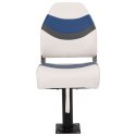 VidaXL Fotele do łodzi 2 szt., z obrotową o 360° podstawą