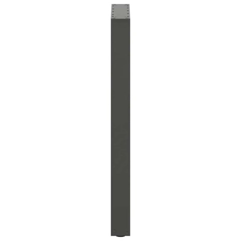 VidaXL Nogi do stołu barowego w kształcie litery U 2 szt. Antracyt 40x(90-91) cm Stal