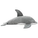 VidaXL Pluszowy delfin przytulanka, szary