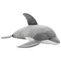 VidaXL Pluszowy delfin przytulanka, szary