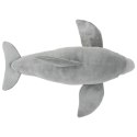 VidaXL Pluszowy delfin przytulanka, szary