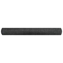 VidaXL Siatka cieniująca, czarna, 1,5x25 m, HDPE, 150 g/m²