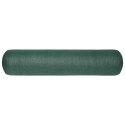 VidaXL Siatka cieniująca, zielona, 2x10 m, HDPE, 195 g/m²