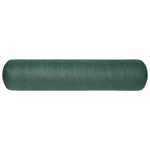 VidaXL Siatka cieniująca, zielona, 2x10 m, HDPE, 195 g/m²