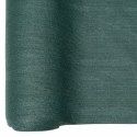 VidaXL Siatka cieniująca, zielona, 2x10 m, HDPE, 195 g/m²