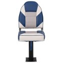 VidaXL Fotel do łodzi z obrotową o 360° podstawą