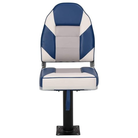 VidaXL Fotel do łodzi z obrotową o 360° podstawą