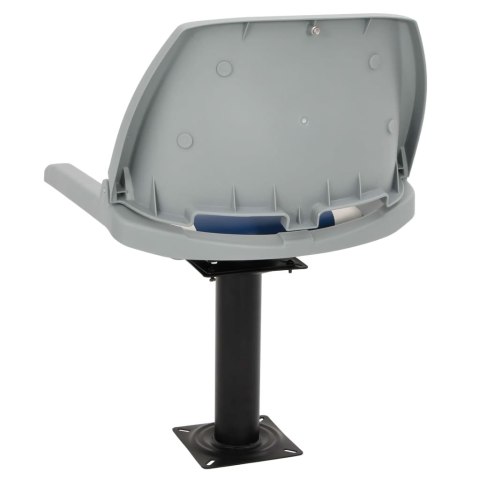 VidaXL Fotele do łodzi 2 szt., z obrotową o 360° podstawą